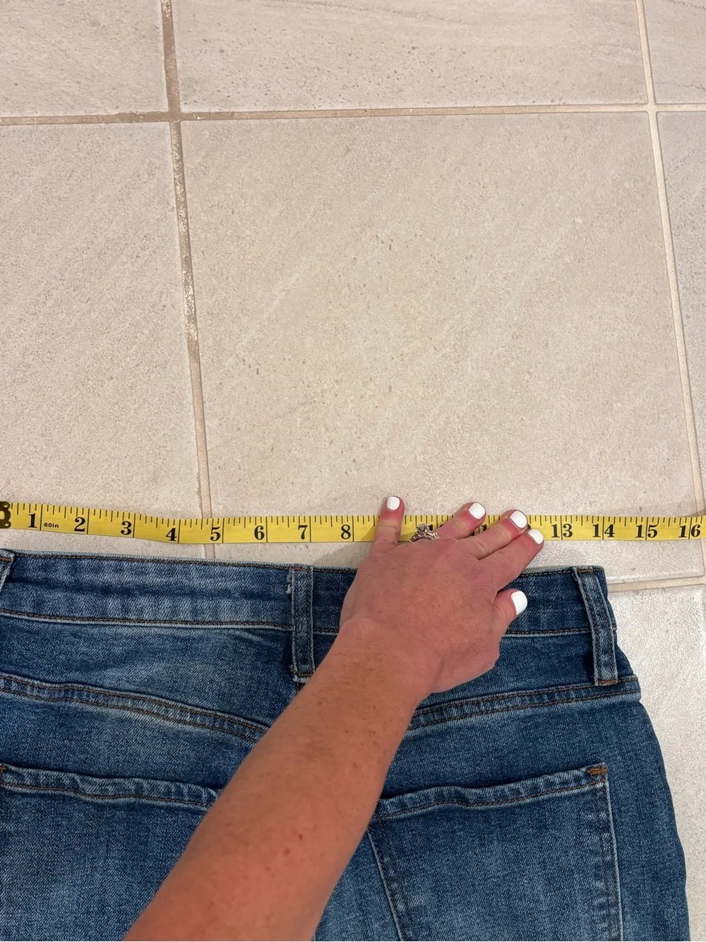 Kut from the Kloth Sienna Wide-leg Cuffed Jeans - Picture 7 of 7